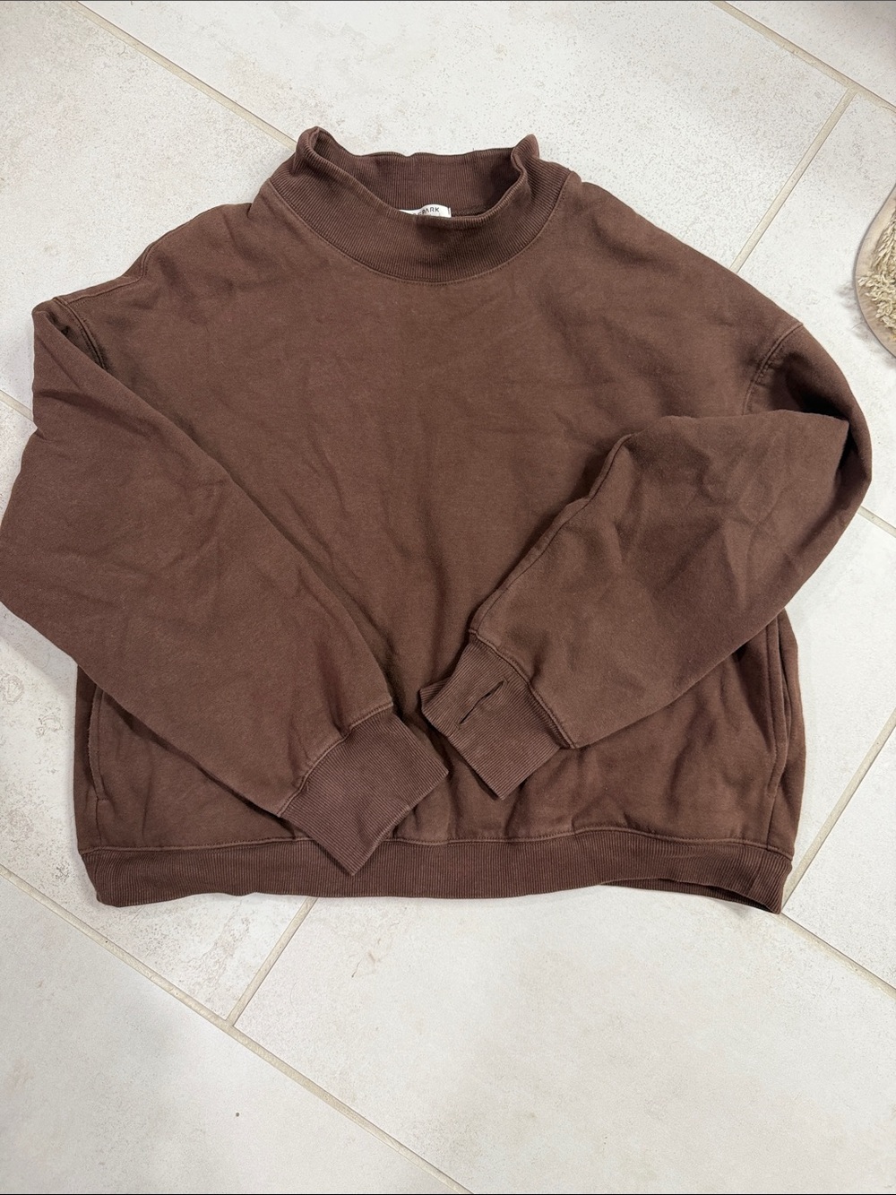 Women’s Brown Crewneck Sweater